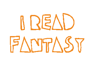 I Read Fantasy badge sticker